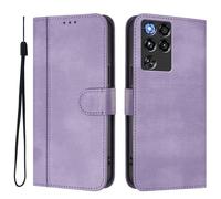 GOGME Funda para ZTE Nubia RedMagic 11 Pro / 11 Pro+ - Carcasa Elegante De Cuero TPU con Monedero, Cierre Magnético, Protección 360°, Morado