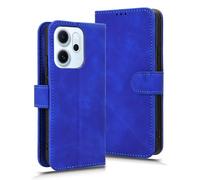 GOGME Libro de Cuero Funda para OPPO Reno 14F 5G/4G | Reno 14 FS 5G/4G, Premium PU/TPU Flip Case Billetera Carcasa con Ranuras para Tarjetas y Soporte Plegable.Azul