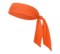 GOGO 100 Diademas Deportiva Cintas Pelo Deporte Unisex Naranja Banda de Ala Ancha Elástica Asccesorios Pelo Deportivas Headband para Baloncesto, Correr, Yoga