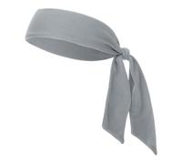 GOGO Banda de ala Ancha Elástica Cinta Pelo Deporte Diadema Deportiva Unisex Asccesorios Pelo Deportivas Headband Gris para Baloncesto, Correr, Yoga