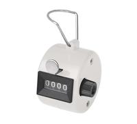 GOGO Contador Manual de 4 Dígitos Número Contador de Mano Contador de Personas 8 Colores Ideal para Eventos Deportivos