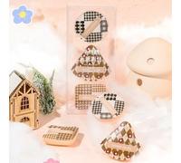 GOGO TALES - Houndstooth Cloud Sensation Puff Set #Puff - 3pcs