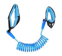 Gogogmee 1.5m Correa Antipérdida Para Niño Niña Con Arnés De Seguridad y Muñequera Elástica Cuerda Resistente De Pulsera Cómoda Para Actividades Al Aire y Interiores Color Azul