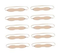 Gogogmee 10 piezas Cinta Práctica para Cejas Piel Sintética para Principiantes Entrenamiento Maquillaje Diseño Cabezal