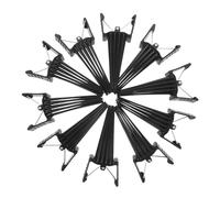 Gogogmee 10 Piezas Clips de Volumen para Raíz de Cabello Forma Herramienta Ligera para Elevar y Volumen la Parte Superior Clips Negros para Flequillos Esponjosos Uso Diario y Eventos