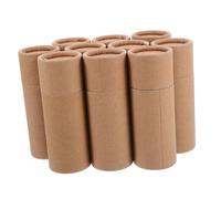 Gogogmee 10 piezas Tubos de para Embalaje Artesanal Caja Redonda y Manualidades Envases Pequeños para Regalos y Almacenamiento Portátil