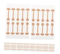 Gogogmee 10 piezas Unidades Tiras Adhesivas Elásticas para Alas de Nariz Parches Moldeadores Suaves y Cómodos Corrección Eficaz para Reducir Alas Nasales y Definir