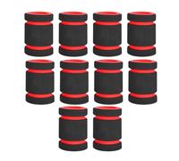 Gogogmee 10 Protectores de Agarre de Esponja Roja Alta Elasticidad y Diseño Antideslizante para Estabilizar Manos en Sesiones de Dibujo Corporal