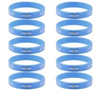 Gogogmee 10 pulseras de bandera de país: pulseras de silicona elásticas con la bandera de Argentina 2026, recuerdo deportivo para fiestas, colección de partidos internacionales, accesorios.