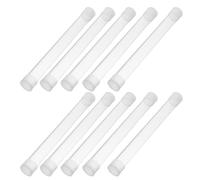 Gogogmee 10 Unidades Estuche Protector para Termómetro Tubo Transparente Resistente al Agua Diseño Compacto y Portátil Organizador Seguro para Uso Casa Clínica y Viaje