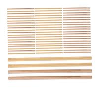 Gogogmee 100 piezas Lápices Hb de Madera Natural Hexagonales y Redondos Unidades para Escritura Dibujo y Sombreado Diseño Ergonómico y Agarre Cómodo para Estudiantes y Oficina