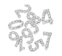 Gogogmee 100 Piezas Nail Charms Brillantes Decoraciones de Uñas con Rhinestones Accesorios DIY para Manicura Artística Completo para Personalizado