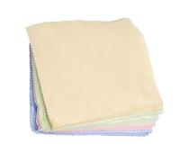 Gogogmee 100 piezas Paquete de Paños de Microfibra para Limpieza de Gafas y Pantallas Paño Suave sin Rayas para Lentes y Dispositivos