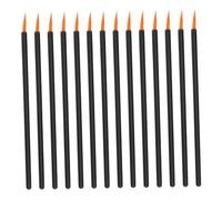 Gogogmee 100 piezas Pinceles Micro Aplicador Desechables para Maquillaje Ojos Unidades de Nylon Negras Suaves y Prácticas para Delineado Profesional y Personal