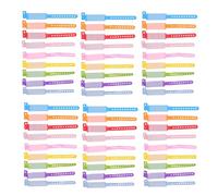 Gogogmee 100 piezas Pulseras Identificativas Desechables para Unidades Pulseras PVC Impermeables con Espacio para Escribir Datos Colores Aleatorios Color Aleatorio Color Aleatorio
