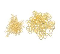 Gogogmee 1000 Piezas Decoraciones para Uñas Metálicas Tachuelas de Aleación Huecas Redondas y Triangulares Mini Accesorios para Manicura DIY Joyería Resistente y para Mujeres y Niñas