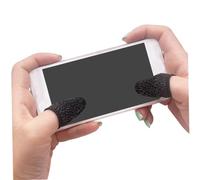 Gogogmee 10piezas Accesorios Fundas Antideslizantes para Dedos De Dedos Cómodos y Resistentes Negras
