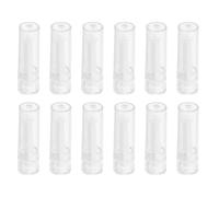 Gogogmee 12 Aplicadores Transparentes de Silicona para Lentes de Contacto, Dispositivo de Succión Portátil con Núcleo Hueco, Kit para Extracción Segura de Lentes Duras y Blandas,