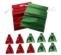 Gogogmee 12 Bolsas De Aluminio Para Ideales Para Fiestas Muñecos De Festival De Edad Pequeños De Aluminio Cintas De Cumpleaños Golosinas Juguetes