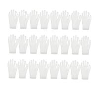 Gogogmee 12 pares Guantes de Algodón para Trabajo y Uso Diario Talla Suaves Hidratantes Unisex Protección para Manos Sensibles y Múltiples Actividades