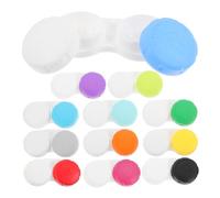 Gogogmee 12 Piezas Caja para Lentes de Contacto Pequeña y Portátil Estuche Resistente para Almacenamiento Seguro para Viaje y Uso Diario