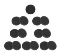 Gogogmee 15 piezas Esponjas Limpiadoras Maquillaje Secado Rápido sin Agua para Pinceles Removedor Color para Sombras y Base