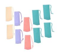 Gogogmee 16 piezas Bolsa de Malla para Jabón y Champú de Material PE Suave y Transpirable Diseño Espumante para Fácil y Secado Colgante Reutilizable y Portátil para Baño Diario