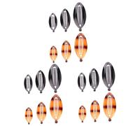 Gogogmee 18 Piezas Horquillas de plátano hair topper peine de de caballo clip de garra de de caballo pasador francés pinzas para el cabello antiguas decoración del cabello resina