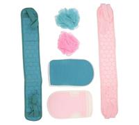 Gogogmee 1juego Toallas De Baño Suaves y Exfoliantes Esponjas y Guantes Para Ducha Set De Higiene Personal Varios Para Limpieza Corporal Diaria