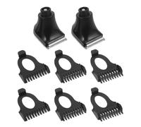 Gogogmee 2 Juegos Accesorios Recortadora Cabezal Recambio Cortapelos y Peines Guía para Barba y Cabello Herramientas Mantenimiento Afeitadora Compatibles