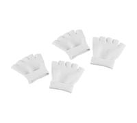 Gogogmee 2 Pares de Calcetines Flexibles y Amigables Piel Hidratantes de Gel para Spa Material de Poliamida y Látex Ideales para Cuidado Profesional de Pies Secos