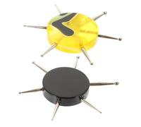 Gogogmee 2 piezas Bolígrafo de Arte para Uñas Multi-cabezal Herramienta Multifuncional para Manicura y Modelado Arcilla Diseño Reutilizable y Duradero para Manualidades y Cerámica