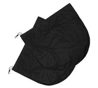 Gogogmee 2 Piezas Bolsa de Almacenamiento para Casco Motocicleta Negro Resistente Polvo y Viaje para Moto Patinete Eléctrico y Esquí