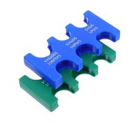 Gogogmee 2 Piezas clip de organizador de monedas de yen del organizador Japón clasificador de monedas de plástico soporte de almacenamiento abdominales