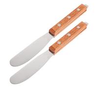 Gogogmee 2 Piezas Espátulas Metálicas para Aplicar Cera Depilatoria Unidades Reutilizables Resistentes y Fáciles de Limpiar para Depilación Facial y Corporal Herramienta Profesional para