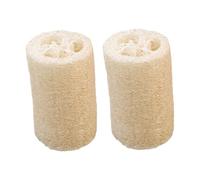 Gogogmee 2 Piezas Esponja Exfoliante de Lufa Natural para Ducha Masaje Corporal Limpieza Profunda Espalda Cuello y