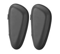 Gogogmee 2 piezas Estuche Portátil para Maquinilla de Afeitar EVA Resistente para Viaje Funda Protectora para Barbero y Afeitado Profesional Color Negro