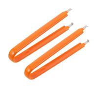 Gogogmee 2 piezas Extractor Fusibles Coche Inoxidable Alicates Precisión para Clips y Relés Herramienta Multifuncional para Automotriz