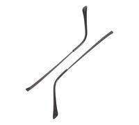 Gogogmee 2 piezas Patas para Gafas de Metal Resistentes y Repuesto para Gafas y Monturas de Miopía de Negras Diseño Duradero y Cómodo
