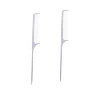 Gogogmee 2 Piezas Peines Inoxidable para Peluquería de Resistentes Secado Rápido para Corte y Profesional Salón y Doméstico