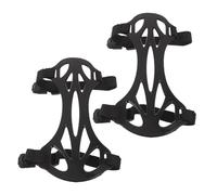 Gogogmee 2 Piezas Protectores de Antebrazo Ajustables para Tiro, 2 Piezas en Color Negro, Material Ligero y Resistente, Correas Ajustables para Entrenamiento Seguro y Protección contra