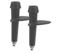 Gogogmee 2 Piezas Puntas de Repuesto para Bastones de Trekking de Acero Tungsteno Cubiertas Protectores Resistentes para Bastón de Montaña Senderismo Muletas Uso Exteriores