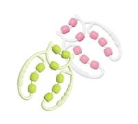 Gogogmee 2 piezas Rodillo Masajeador de Piernas Masaje Manual para Músculos de Gemelos Rueda de Masaje Muscular con Material PP para Relajación y Alivio de Tensión Post-ejercicio