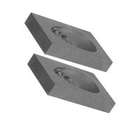 Gogogmee 2 Piezas Skull Graphite Casting Mold High Density Ingot Mould For Melting Jewelry Crafting And Artistic Decoration