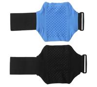 Gogogmee 2 Piezas Soporte para Teléfono Deportivo Ajustable para Pierna y Pantorrilla con Correa Antideslizante Funda Móvil para Correr Ciclismo Senderismo Hombre y Mujer Paquete de