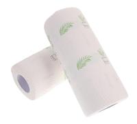 Gogogmee 2 Rollos Toallitas Limpiadoras Trapo de Cocina Diseños Elegantes para Limpieza de Grasa y Manchas en Cocinas Domésticas