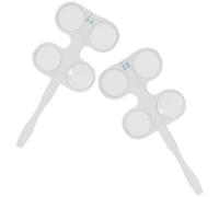 Gogogmee 2 Unidades De Lentes Abatibles Para Entrenamiento Visual En Optometría Lentes Abatibles Para Optometría Ópticas Ópticas De Color Gris Claro