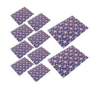Gogogmee 20 Hojas Papel de Obsequio para Festivales Islámicos Eid Mubarak 28x20 Pulgadas 20 Hojas Diseño Luna Estrella y Castillo Azul Oscuro para Envolver Regalos y Decoración Ramadán