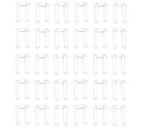 Gogogmee 200 Piezas Inserciones para Gafas sin Montura Decorativas con Alta Elasticidad para Fijación de Lentes Herramienta de Montaje y Reparación para Accesorios de Gafas