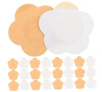Gogogmee 200 piezas Parches Ombligo Transpirables Autoadhesivos Impermeables para Cuidado de Abdomen y Cintura Unidades Tres Voltios Pegatinas Desechables para Niña Tejido No Tejido